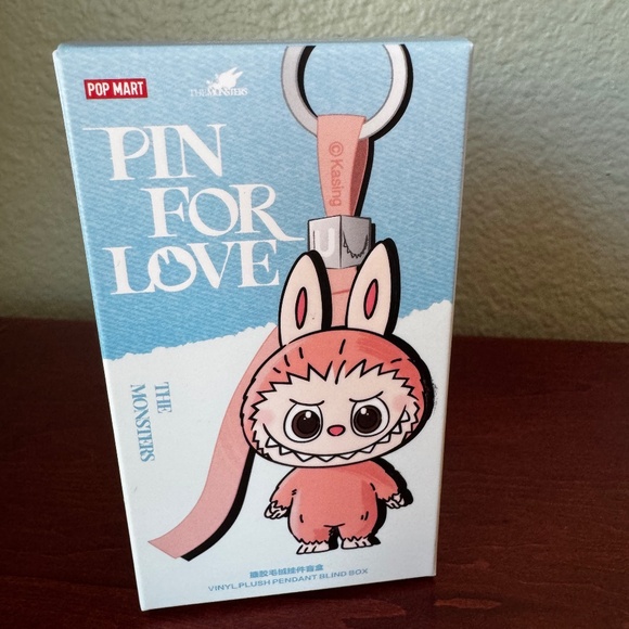 Pin for Love Labubu - Listing is for  - "O", "Y", OR "&"  - Message your choice - Picture 1 of 9